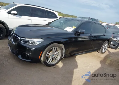 2016 BMW 750I xDrive from USA, damaged, VIN WBA7F2C57GG419462